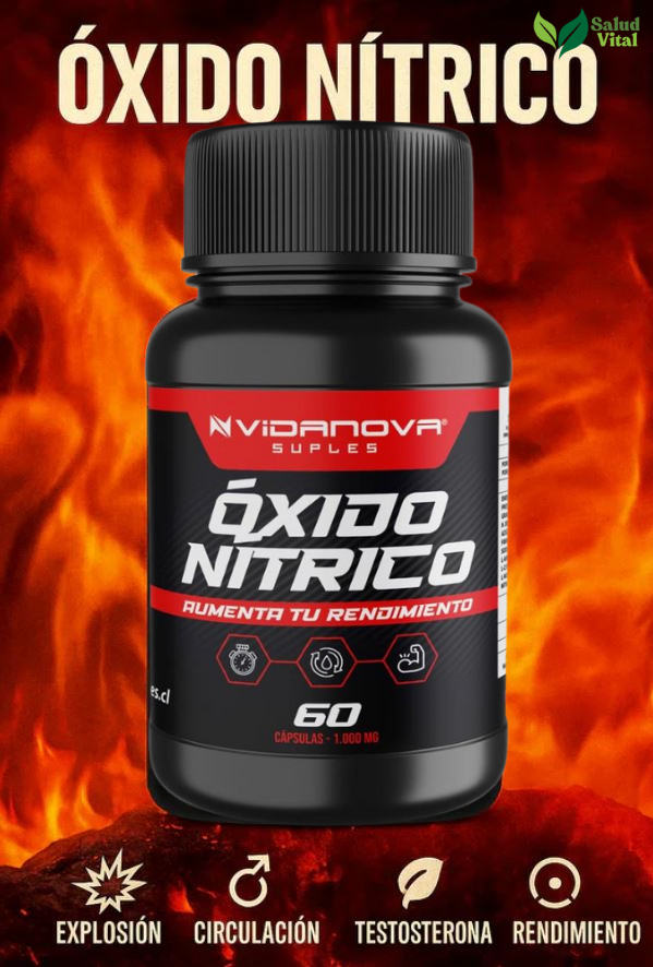 OXIDO NITRICO 1000MG 60 CAPS