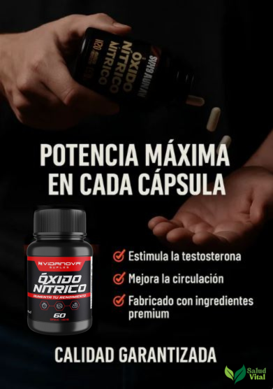 OXIDO NITRICO 1000MG 60 CAPS