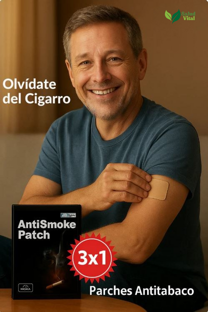 Parche Antitabaco Transdérmico 21mg – Pack 3x1 (30 Parches)