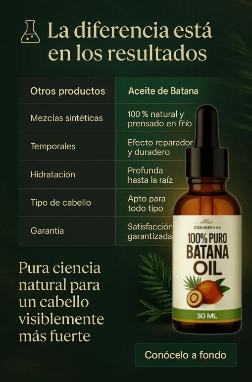 Aceite Batana Crecimiento Cabello 30 ml