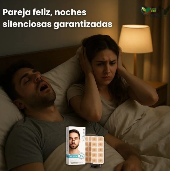 RespiraPlus™ — Adiós a los ronquidos, hola a tus noches de descanso