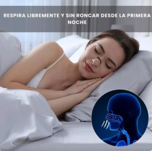 RespiraPlus™ — Adiós a los ronquidos, hola a tus noches de descanso