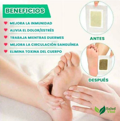 30 Parches Kinopads™  Desintoxicación x3 Cajas