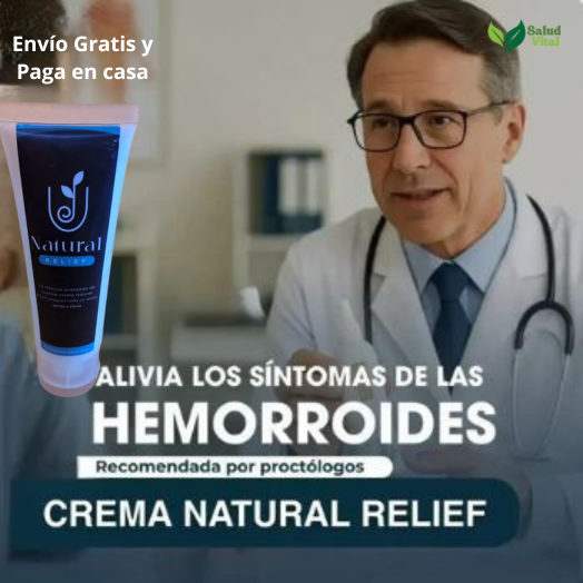 NATURAL RELIEF  Lo mejor contra las hemorroides