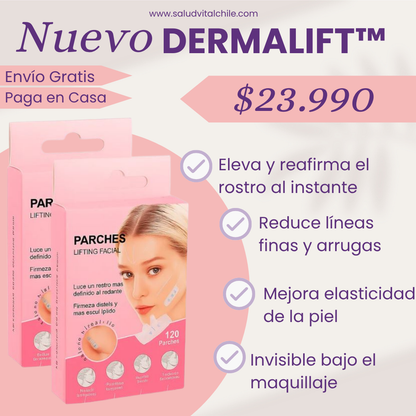DERMALIFT™ – PARCHES LIFTING INVISIBLES