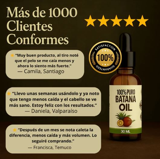 Aceite Batana Crecimiento Cabello 30 ml