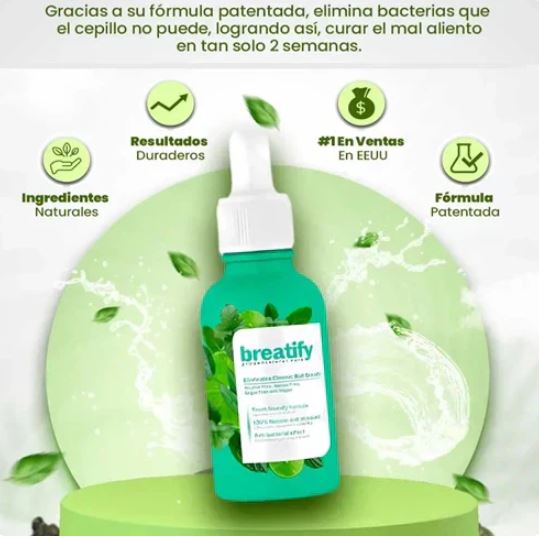 BREATIFY™: La Revolución en Tratamiento de Mal Aliento