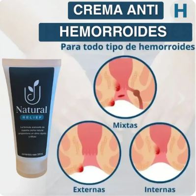 NATURAL RELIEF  Lo mejor contra las hemorroides