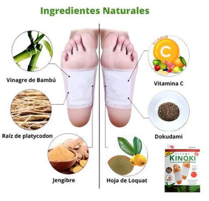 30 Parches Kinopads™  Desintoxicación x3 Cajas