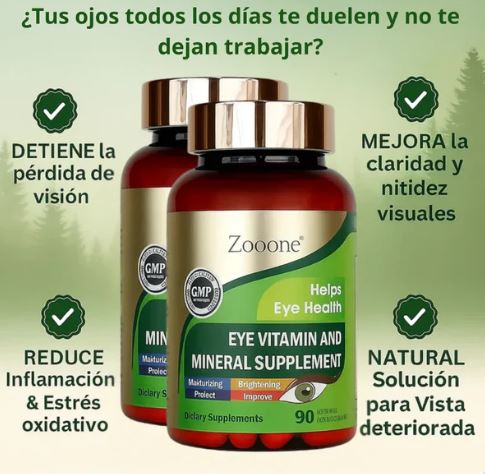 Zooone™  - Nutrición ocular diaria para ver nítido y sin cansancio