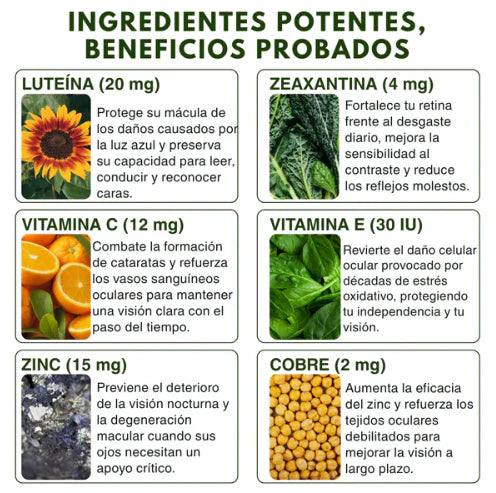 Zooone™  - Nutrición ocular diaria para ver nítido y sin cansancio